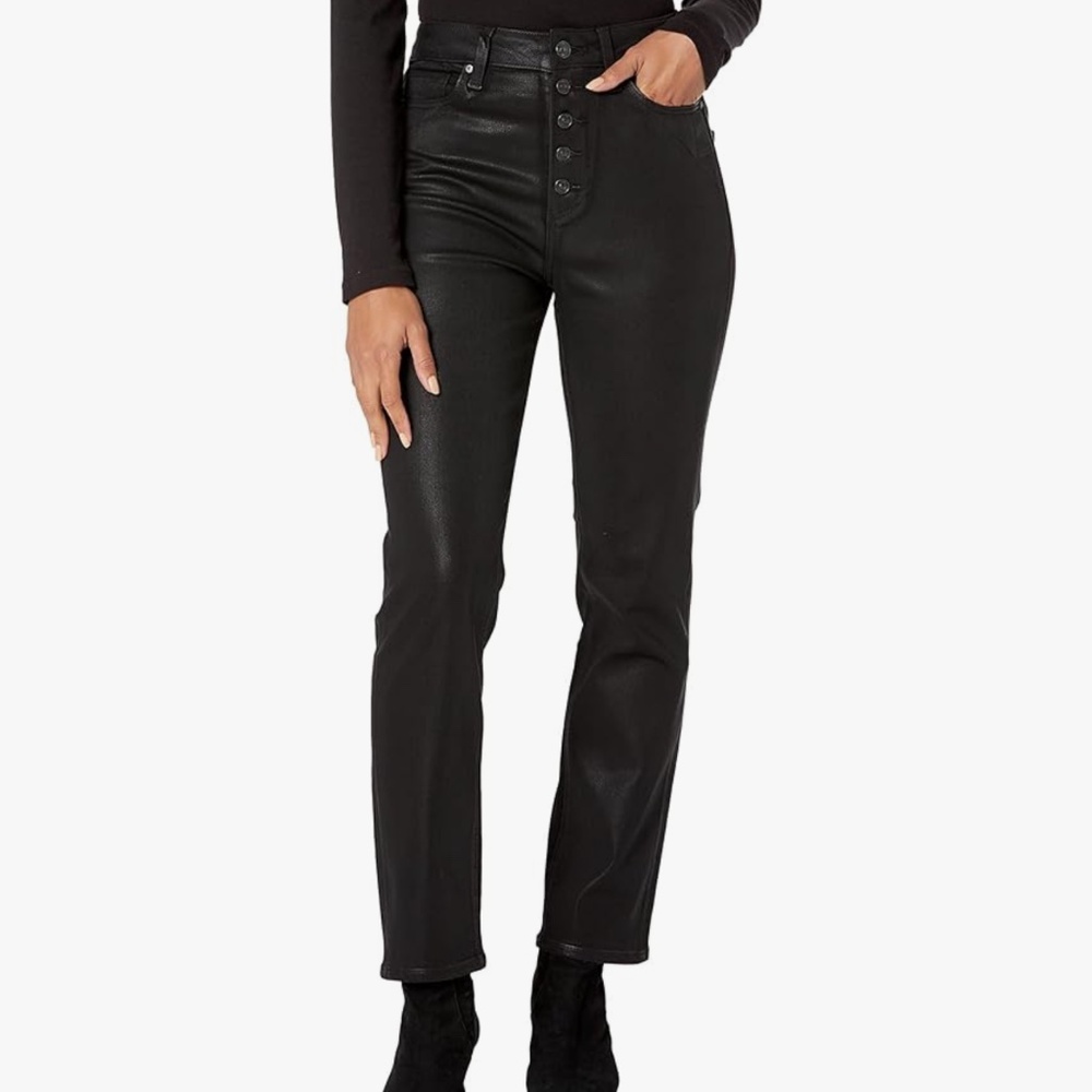 PAIGE Flaunt Accent Ultra High Rise Jeans